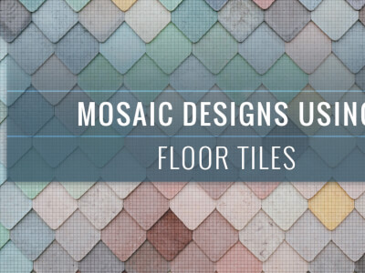 Mosaic Designs Using Floor Tiles