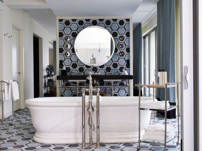 Geometric Bathroom Tile